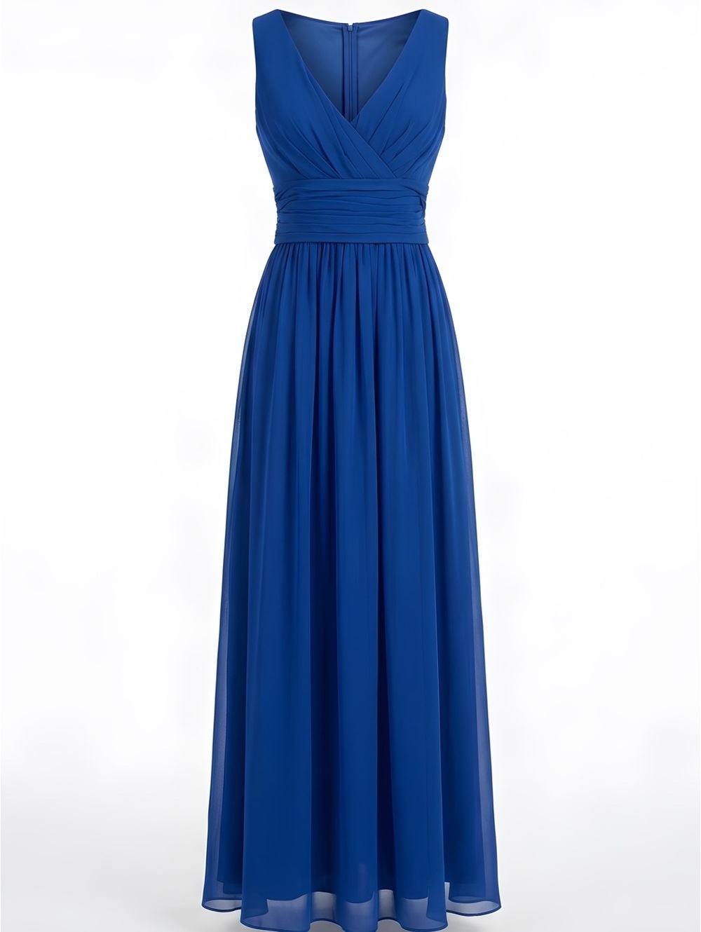 Mother of the Bride /Groom Clearance Sale - Bill Levkoff Deep Blue Maxi Dress